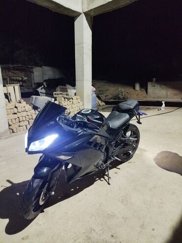 электро матацыклы: Спортбайк Kawasaki, 250 куб. см, Бензин, Взрослый, Б/у