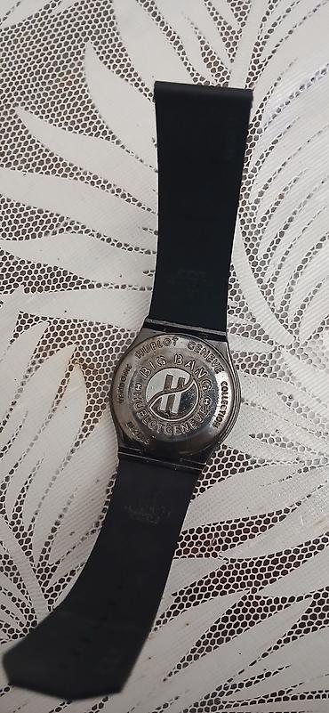 Qol saatları: İşlənmiş, Qol saatı, Hublot, rəng - Qara — 1