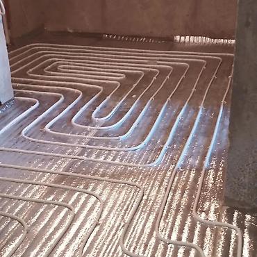 İstilik sistemi: Her cur Santexnik işləri görülür . Kombi xetlerinin cekilmesi — 17