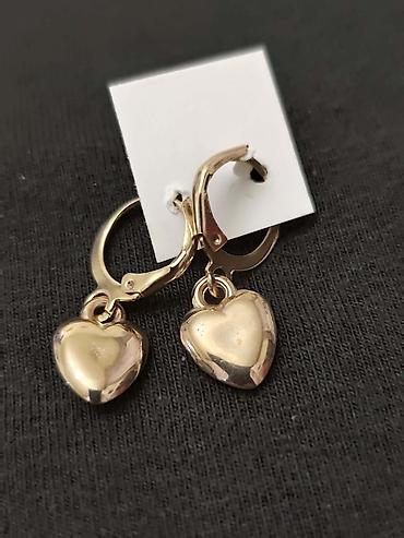 Minđuše: Set minđuša – više modela gs - Srebrne kružne minđuše sa — 2