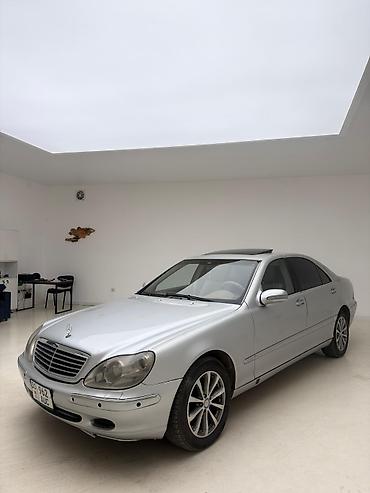 Mercedes-Benz: Mercedes-Benz S-Class: 2001 г., 5 л, Автомат, Бензин, Седан — 3