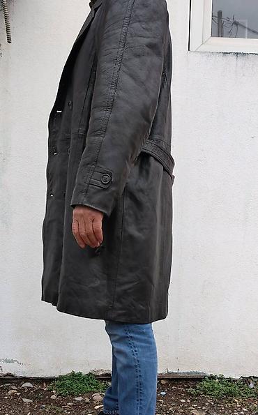 Kožne jakne: Muski mantil od prirodne koze Odlicno ocuvan Nedostaje zimski ulozak — 2