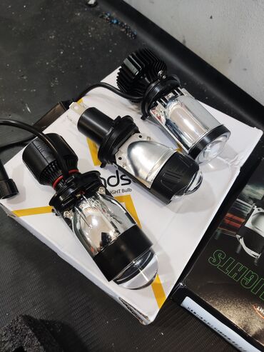запчасти гольф 4: H4. H7 led hem lupali hemde adi led lampalar lupa olanlar duz xett