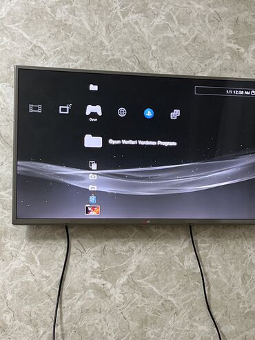 PS3 (Sony PlayStation 3): Playstation 3 slim model ideal vəziyyətdə. Plombu üstündə ustada — 4