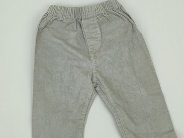 spodnie skórzane bershka: Baby material trousers, 3-6 months, 56-62 cm, condition - Very good