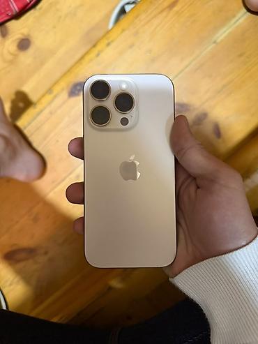 IPhone 16 Pro, 128 GB, Desert Titanium, Face ID lalafo.az -da IPhone 16 Pro, 128 GB, Desert Titanium, Face ID
