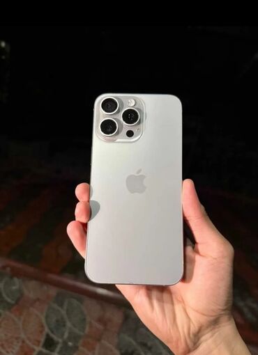 13 про макс цена бишкек бу: IPhone 15 Pro Max, Новый, 256 ГБ, Белый, Защитное стекло, Чехол, 98 %