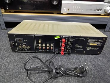 Pojačala i prijemnici: Kenwood AM-FM stereo risiver, model KR-55 - Klasični srebrni front sa — 4