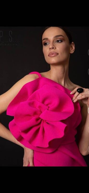 Haljine: PS Fashion L (EU 40), bоја - Roze, Večernji, maturski, Na bretele — 5