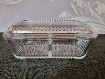 Ostalo posuđe: Posuda nova staklena za margarin,maslac itd. Posuda na lalafo.rs — 2 Ostalo posuđe: Posuda nova staklena za margarin,maslac itd. Posuda — 2