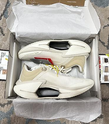 lining бу: Эркектердин кроссовкасы, 44, Air Jordan, Жаңы, түсү - Ак, Өзү алып кетүү — 3