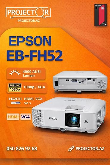 Proyektorlar: Yeni Portativ Proyektor Epson, Ödənişli çatdırılma — 1