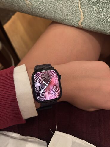 samsung a70 orjinal ekran: İşlənmiş, Smart saat, Apple, Аnti-lost, rəng - Qara