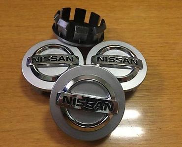 Gume i felne: ČEPOVI POKLOPCI ZA FELNE NISSAN 3D 60MM/56MM - ORIGINALNI | — 3