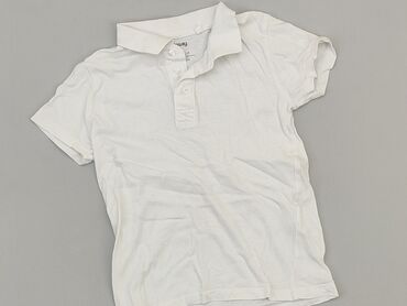 strój kąpielowy zabudowana góra biały z siatką: T-shirt, SinSay, 3-4 years, 98-104 cm, condition - Very good