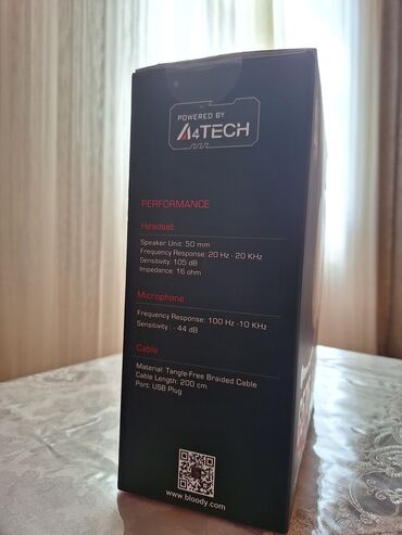 Qulaqcıqlar: Simli Qulaqcıqlar, A4Tech, rəng - Qara — 8