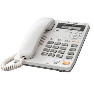 книга по английскому: Телефон Panasonic KX-TS2565RU - проводной телефонный аппарат, новый
