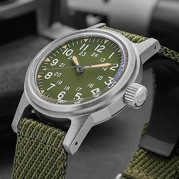 Ručni satovi: ADDIESDIVE AD2088 - 36mm - Zelena Potpuno nov muški sat ADDIESDIVE — 3