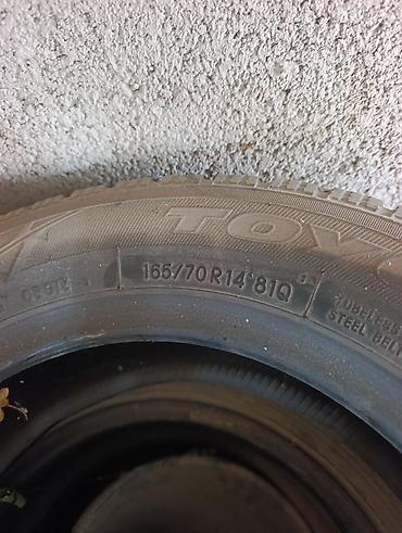 165 60 14: Зимние шины TOYO, комплект 4 шт. - Размер: 165/70 R14 - Индекс — 2