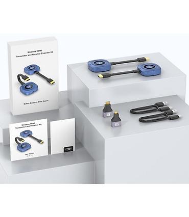 wi: Беспроводной HDMI-удлинитель 50 м, 4K Комплект для передачи видео и — 2