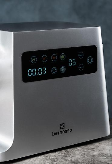 Ət çəkən maşınlar: №: 6103 Məhsulun adı: Ətçəkən maşın Bernesso 700 W gümüşü Brend — 2