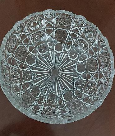 salat qabları: Təmiz xrustal — 2