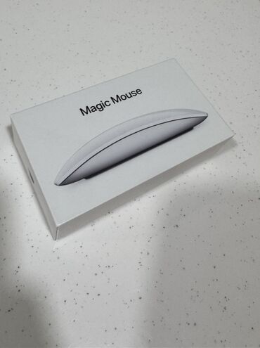 notebook toshiba: Apple Magic Mouse ORIGINAL - Rəng: Ağ/Silver - Multi-Touch səth