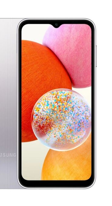 samsung yeni telefonlar 2020: Samsung Galaxy A14, 128 GB, rəng - Gümüşü, Sensor, Barmaq izi, İki sim kartlı