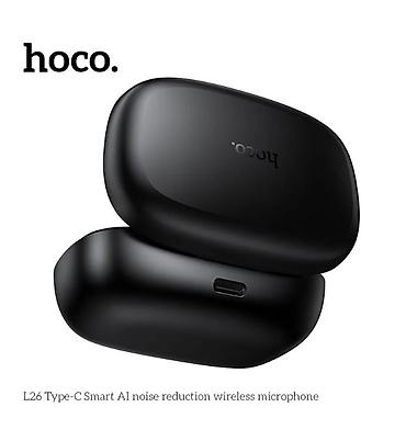 apple studio: Беспроводной петличный микрофон HOCO L26 SMART AI ENC Стильный и — 6