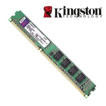 Operativ yaddaş (RAM): Operativ yaddaş (RAM) Kingston, 4 GB, 1333 Mhz, DDR3, PC üçün, İşlənmiş