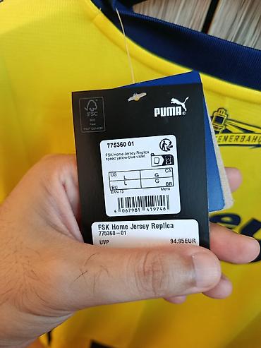 fenerbahce: Futbolka, Puma, L, rəng - Sarı — 5