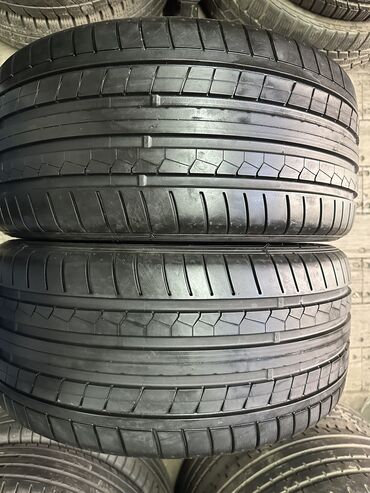 Шины: Шины 255 / 35 / R 19, Лето, Б/у, Пара, Легковые, Германия, Dunlop