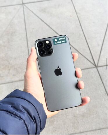 айфон х макс бу: IPhone 12 Pro Max, Колдонулган, 256 ГБ, Black Titanium, Коргоочу айнек, Каптама, Заряддоочу түзүлүш, 79 %