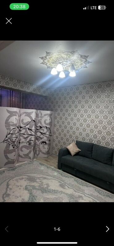 долгосрочная квартира: 1 бөлмө, Чогуу жашоосу жок, Толугу менен эмереги бар