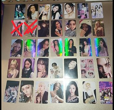 pişik şekli cekmek: K-pop fotokart kolleksiyası - Müxtəlif qruplar və solistlərdən — 1