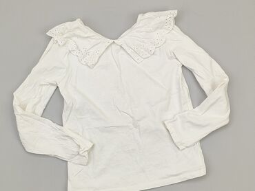 bluzka z plisowanymi rękawami: Bluzka, Cool Club, 12 lat, 146-152 cm, stan - Dobry