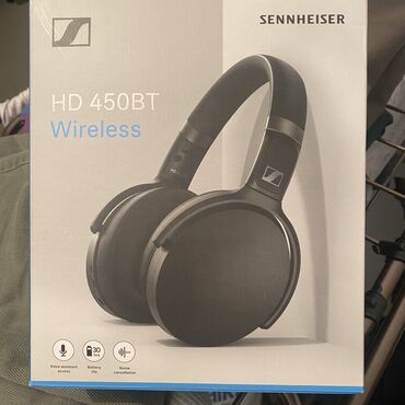 Наушники: Полноразмерные, Sennheiser, Б/у, Беспроводные (Bluetooth), Для переговоров