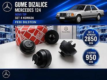 GUMA ZA DIZALICU CEP MERCEDES 124 190 C E KLASA W202 210 | Guma za