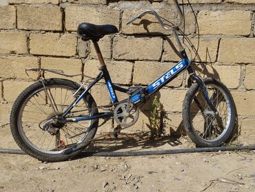 16 dyumlu velosiped: İşlənmiş İki təkərli Uşaq velosipedi Stels, 20"