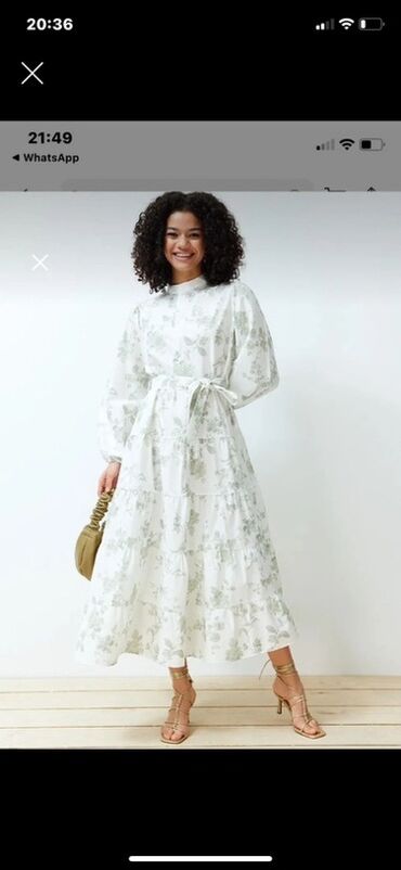 Ziyafət donları: Gündəlik don, Maksi, Trendyolmilla, M (EU 38), One size