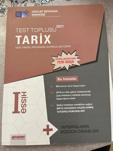 riyaziyyat toplu 2ci hisse pdf: 6 toplu 6 azn Tarix & Riyaziyyat test toplular Azərbaycan dili