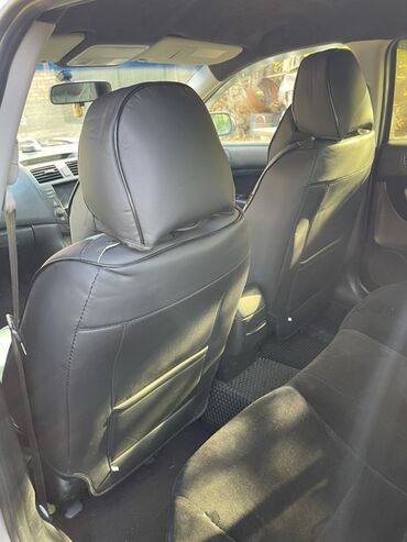 Чехлы и накидки на сиденья: Чехлы Экокожа, С подушкой, цвет - Серый, Honda — 6