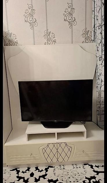 dəsti: Qonaq otağı mebel dəsti – vitrın şkafı və TV stendi real aliciya — 2