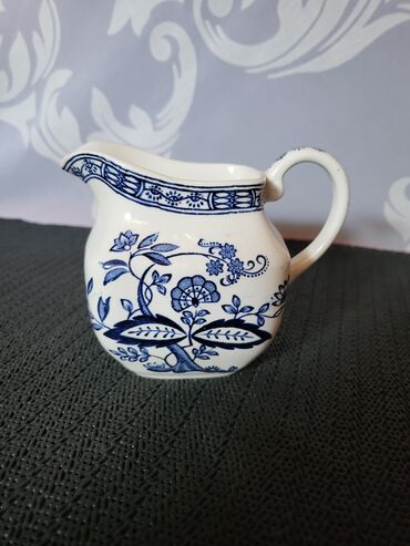 Ostali antikviteti: Bokal za mleko engleski,cvibl mustra Wedgwood iz 70ih. Bokalcic za — 6