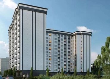 цены на недвижимость в бишкеке 2023: 1 комната, 48 м², Элитка, 9 этаж, ПСО (под самоотделку)