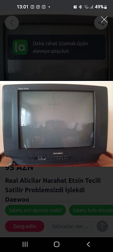 ТВ и видео: ÌŞLEK Rəngli tv Arxasi boyukden olsada Sovetin deyil Dayvudur vatsap — 1
