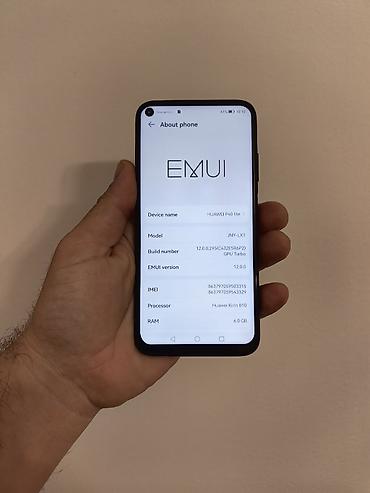 darkwood dub: Huawei P40 lite crni dual sim free, sa 6/128 gb memorije. Dobro očuvan — 4