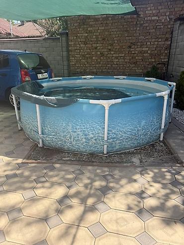 каркасный басейны: Каркасный круглый бассейн для дачи/двора. - Тип: разборный каркасный — 1