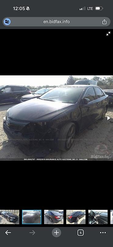 Toyota: Toyota Camry: 2012 г., 2.5 л, Автомат, Бензин, Седан — 10