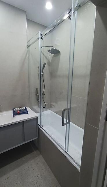 коплект: Раздвижные душевые ограждения под заказ - Тип — 10